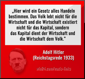 Hitler sozialistisches Zitat