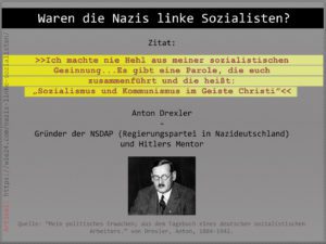 Nazis Links Sozialisten