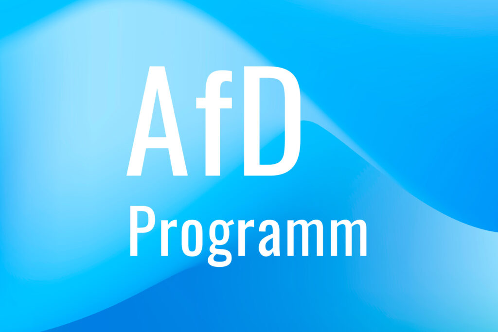 AfD Programm