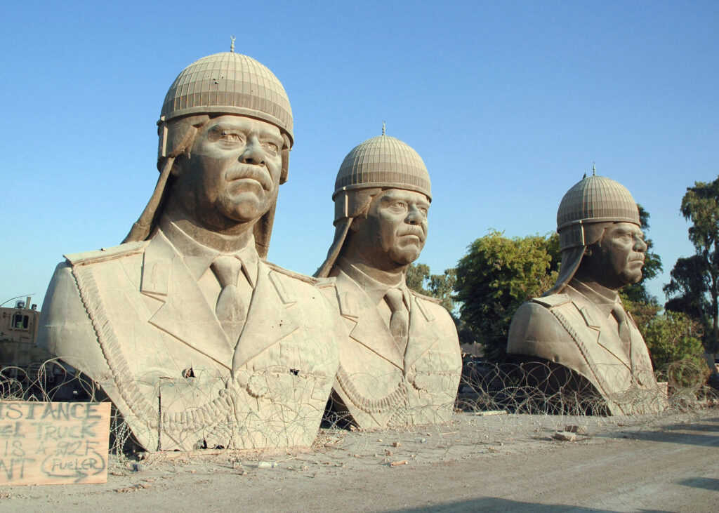 Ist Führerkult links? Saddam Personenkult