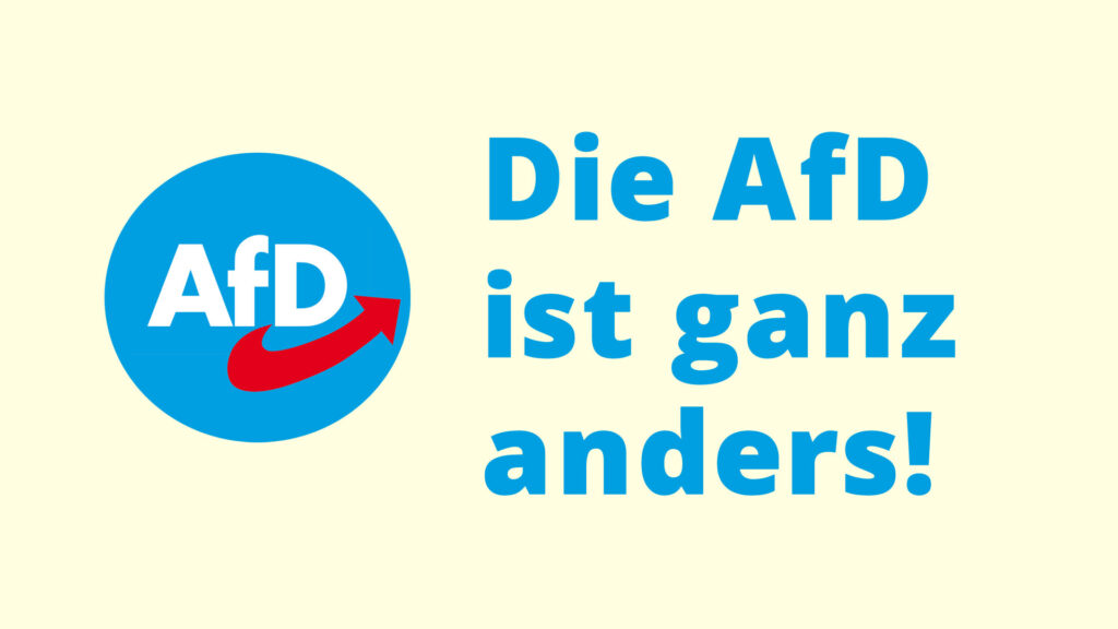 Die AfD ist ganz anders.
